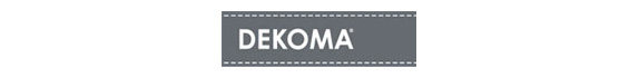 logotyp dekoma